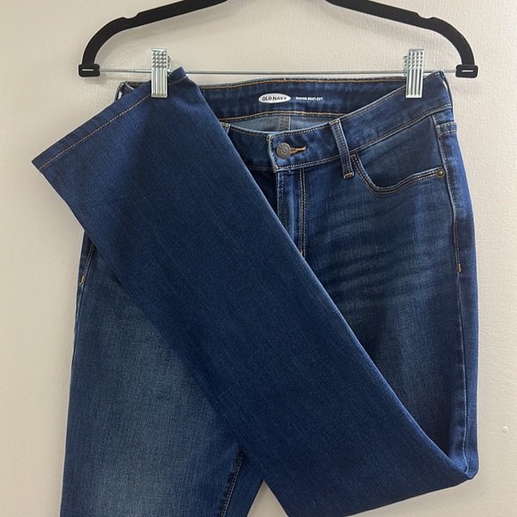 Old navy blue jeans kicker boot-cut - Picture 5 of 9